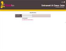 Tablet Screenshot of intranet.choralies.org